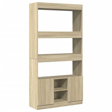 vidaXL Ντουλάπι Sonoma Δρυς 92x33x180cm από Επεξεργασμένο Ξύλο 1 τεμ.