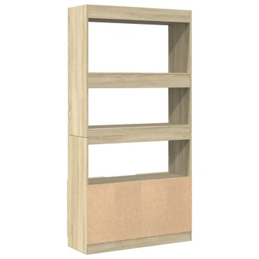 vidaXL Ντουλάπι Sonoma Δρυς 92x33x180cm από Επεξεργασμένο Ξύλο 1 τεμ.