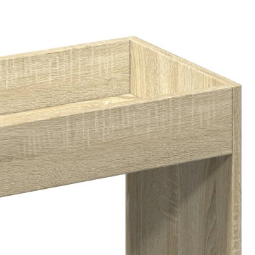 vidaXL Ντουλάπι Sonoma Δρυς 92x33x180cm από Επεξεργασμένο Ξύλο 1 τεμ.