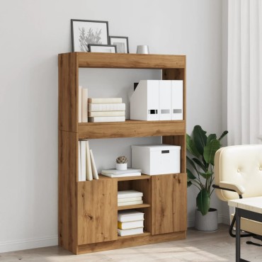 vidaXL Ντουλάπι Αρτισιανή Δρυς 92x33x140cm από Επεξεργασμένο Ξύλο 1 τεμ.