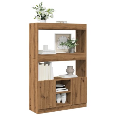 vidaXL Ντουλάπι Αρτισιανή Δρυς 92x33x140cm από Επεξεργασμένο Ξύλο 1 τεμ.