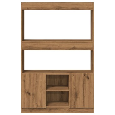 vidaXL Ντουλάπι Αρτισιανή Δρυς 92x33x140cm από Επεξεργασμένο Ξύλο 1 τεμ.