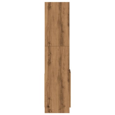 vidaXL Ντουλάπι Αρτισιανή Δρυς 92x33x140cm από Επεξεργασμένο Ξύλο 1 τεμ.