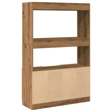 vidaXL Ντουλάπι Αρτισιανή Δρυς 92x33x140cm από Επεξεργασμένο Ξύλο 1 τεμ.