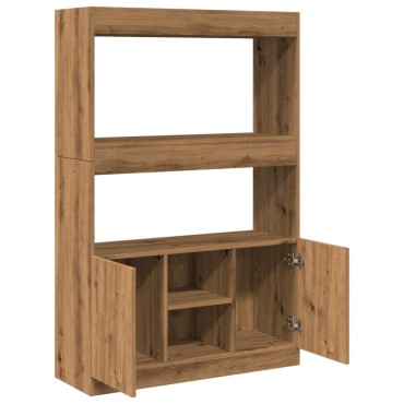 vidaXL Ντουλάπι Αρτισιανή Δρυς 92x33x140cm από Επεξεργασμένο Ξύλο 1 τεμ.