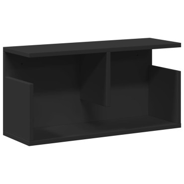 vidaXL Ντουλάπι Τοίχου Μαύρο 60x20x30cm από Επεξεργασμένο Ξύλο 1 τεμ.
