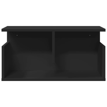 vidaXL Ντουλάπι Τοίχου Μαύρο 60x20x30cm από Επεξεργασμένο Ξύλο 1 τεμ.