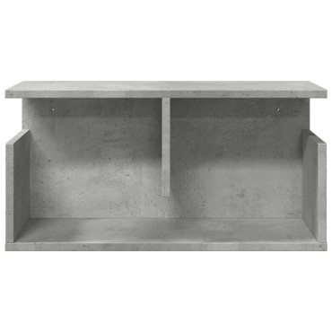 vidaXL Ντουλάπι Τοίχου Γκρι Σκυρ. 60x20x30cm από Επεξεργασμένο Ξύλο 1 τεμ.