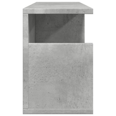 vidaXL Ντουλάπι Τοίχου Γκρι Σκυρ. 60x20x30cm από Επεξεργασμένο Ξύλο 1 τεμ.
