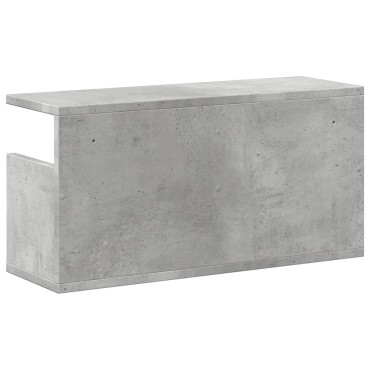 vidaXL Ντουλάπι Τοίχου Γκρι Σκυρ. 60x20x30cm από Επεξεργασμένο Ξύλο 1 τεμ.