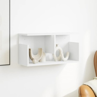 vidaXL Ντουλάπι Τοίχου Λευκό 60x20x30cm από Επεξεργασμένο Ξύλο 1 τεμ.