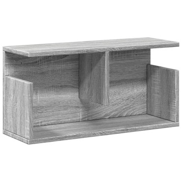 vidaXL Ντουλάπι Τοίχου Γκρι Sonoma 60x20x30cm από Επεξεργασμένο Ξύλο 1 τεμ.