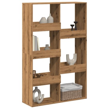 vidaXL Βιβλιοθήκη/Διαχωριστικό Χώρου Δρυς 100x33x155,5cm Επεξ. Ξύλο 1 τεμ.