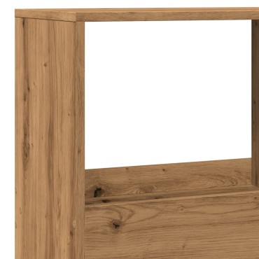 vidaXL Βιβλιοθήκη/Διαχωριστικό Χώρου Δρυς 100x33x155,5cm Επεξ. Ξύλο 1 τεμ.