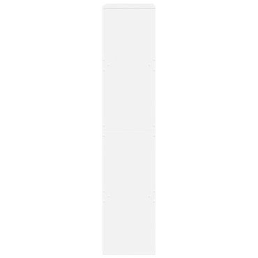 vidaXL Βιβλιοθήκη/Διαχωριστικό Χώρου Λευκό 100x33x155,5cm Επεξ. Ξύλο 1 τεμ.