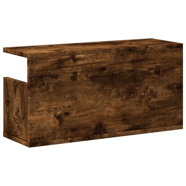 vidaXL Ντουλάπι Τοίχου Καπνιστή Δρυς 60x20x30cm Επεξεργασμένο Ξύλο 1 τεμ.