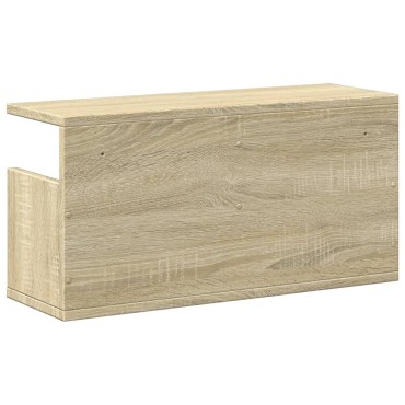 vidaXL Ντουλάπι Τοίχου Sonoma Δρυς 60x20x30cm από Επεξεργασμένο Ξύλο 1 τεμ.