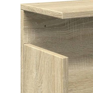 vidaXL Ντουλάπι Τοίχου Sonoma Δρυς 60x20x30cm από Επεξεργασμένο Ξύλο 1 τεμ.