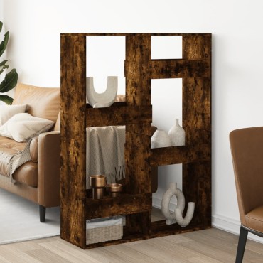 vidaXL Βιβλιοθήκη/Διαχωριστικό Χώρου Δρυς 100x33x135cm Επεξ. Ξύλο 1 τεμ.