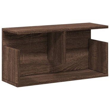 vidaXL Ντουλάπι Τοίχου Καφέ Δρυς 60x20x30cm από Επεξεργασμένο Ξύλο 1 τεμ.