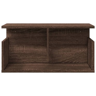 vidaXL Ντουλάπι Τοίχου Καφέ Δρυς 60x20x30cm από Επεξεργασμένο Ξύλο 1 τεμ.