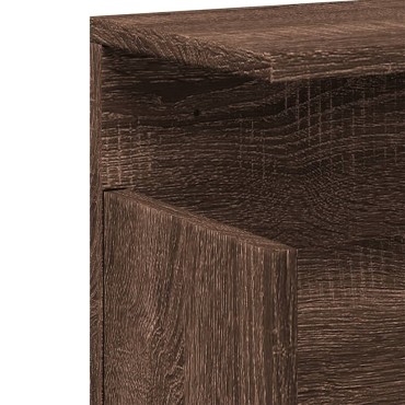 vidaXL Ντουλάπι Τοίχου Καφέ Δρυς 60x20x30cm από Επεξεργασμένο Ξύλο 1 τεμ.