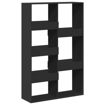 vidaXL Βιβλιοθήκη/Διαχωριστικό Χώρου Μαύρη 100x33x155,5cm Επεξ. Ξύλο 1 τεμ.