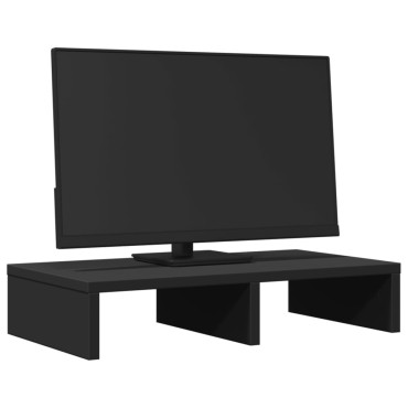 vidaXL Βάση Οθόνης Μαύρη 50x27x10 εκ. από Επεξεργασμένο Ξύλο