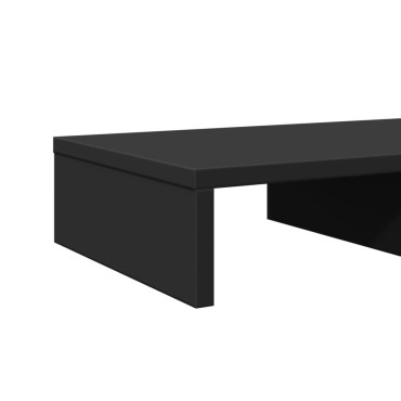 vidaXL Βάση Οθόνης Μαύρη 50x27x10 εκ. από Επεξεργασμένο Ξύλο