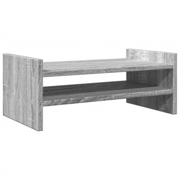 vidaXL Βάση Οθόνης Γκρι Sonoma 50x27x20 εκ. από Επεξεργασμένο Ξύλο