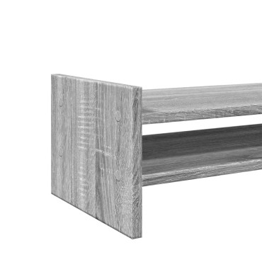 vidaXL Βάση Οθόνης Γκρι Sonoma 50x27x20 εκ. από Επεξεργασμένο Ξύλο
