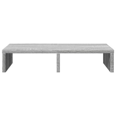 vidaXL Βάση Οθόνης Γκρι Sonoma 50x27x10 εκ. από Επεξεργασμένο Ξύλο
