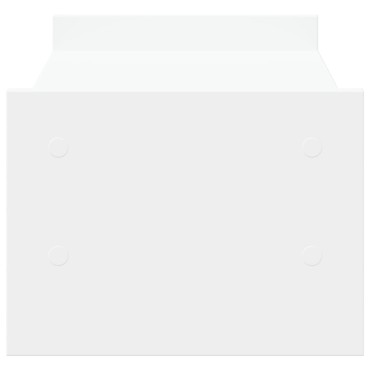 vidaXL Βάση Οθόνης Λευκή 50x27x20 εκ. από Επεξ. Ξύλο