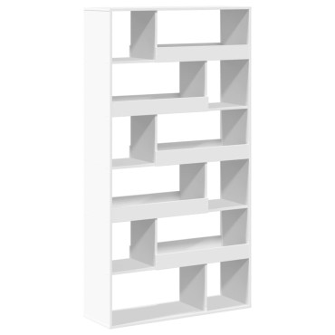 vidaXL Βιβλιοθήκη/Διαχωριστικό Χώρου Λευκό 100x33x187,5cm Επεξ. Ξύλο 1 τεμ.