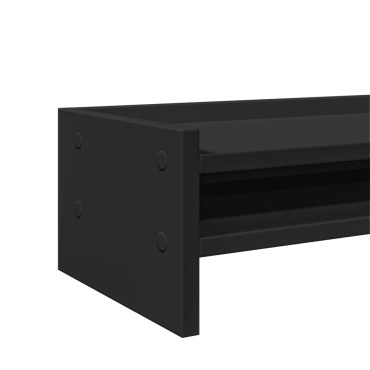 vidaXL Βάση Οθόνης Μαύρο 42x24x16 εκ. από Επεξεργασμένο Ξύλο