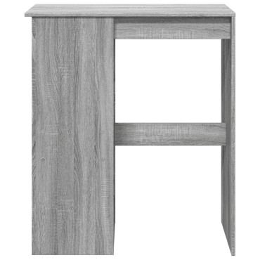 vidaXL Τραπέζι Μπαρ Γκρι Sonoma 90x47,5x103,5cm από Επεξεργ. Ξύλο 1 τεμ.
