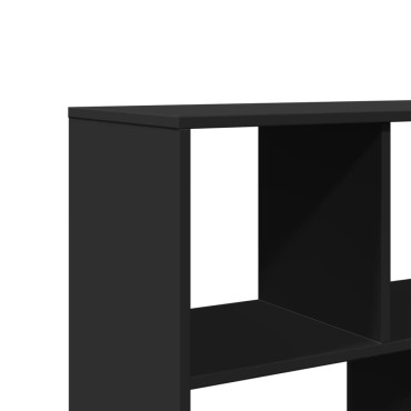 vidaXL Βιβλιοθήκη/Διαχωριστικό Χώρου Μαύρη 100x33x156,5cm Επεξ. Ξύλο 1 τεμ.