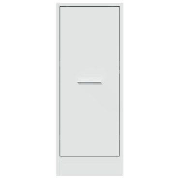 vidaXL Συρταριέρα Γενικής Χρήσης Λευκή 30x41x77,5cm Επεξ. Ξύλο 1 τεμ.