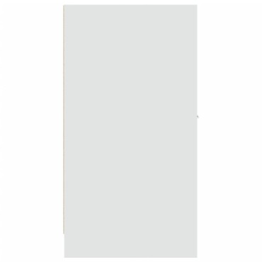 vidaXL Συρταριέρα Γενικής Χρήσης Λευκή 30x41x77,5cm Επεξ. Ξύλο 1 τεμ.