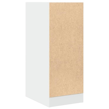 vidaXL Συρταριέρα Γενικής Χρήσης Λευκή 30x41x77,5cm Επεξ. Ξύλο 1 τεμ.