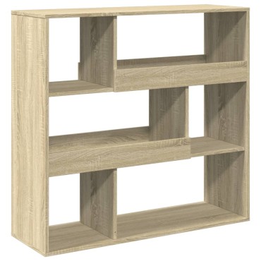 vidaXL Βιβλιοθήκη/Διαχωριστικό Χώρου Sonoma Δρυς 100x33x94,5cm 1 τεμ.