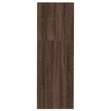 vidaXL Συρταριέρα Γενικής Χρήσης Καφέ Δρυς 30x41x118cm Επεξ. Ξύλο 1 τεμ.