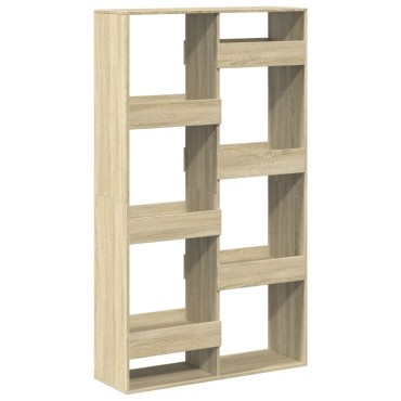 vidaXL Βιβλιοθήκη/Διαχωριστικό Χώρου Δρυς 100x33x175cm Επεξ. Ξύλο 1 τεμ.