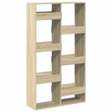 vidaXL Βιβλιοθήκη/Διαχωριστικό Χώρου Δρυς 100x33x175cm Επεξ. Ξύλο 1 τεμ.
