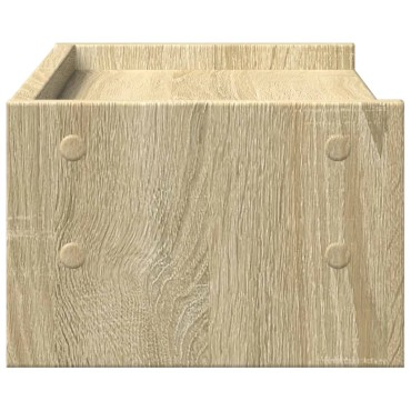 vidaXL Βάση Οθόνης Χρώμα Sonoma Δρυς 42x24x16 εκ. από Επεξ. Ξύλο