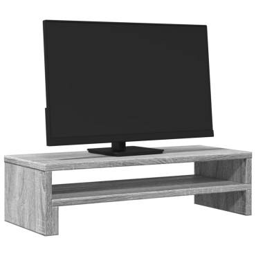 vidaXL Βάση Οθόνης Γκρι Sonoma 54x22x15 εκ. από Επεξεργασμένο Ξύλο