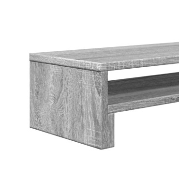 vidaXL Βάση Οθόνης Γκρι Sonoma 54x22x15 εκ. από Επεξεργασμένο Ξύλο