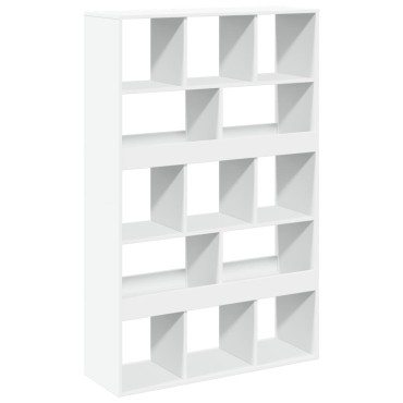 vidaXL Βιβλιοθήκη/Διαχωριστικό Χώρου Λευκό 100x33x156,5cm Επεξ. Ξύλο 1 τεμ.