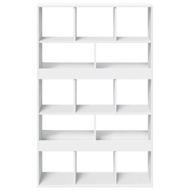 vidaXL Βιβλιοθήκη/Διαχωριστικό Χώρου Λευκό 100x33x156,5cm Επεξ. Ξύλο 1 τεμ.