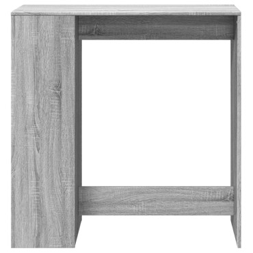 vidaXL Τραπέζι Μπαρ Γκρι Sonoma 101x40x103,5cm από Επεξεργ. Ξύλο 1 τεμ.